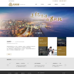 金融投資網(wǎng)站模板 財富公司網(wǎng)站建設(shè)模板