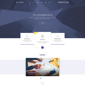 咨詢服務(wù)機構(gòu)網(wǎng)站模板